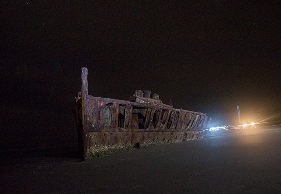 Das alte Schiffswrack von Fraser Island :)